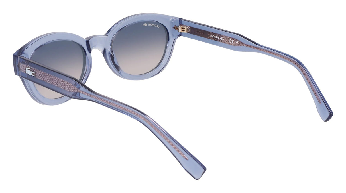 Lacoste Gafas de Sol L6024S 400 AZURE 52/22/145 Mujer