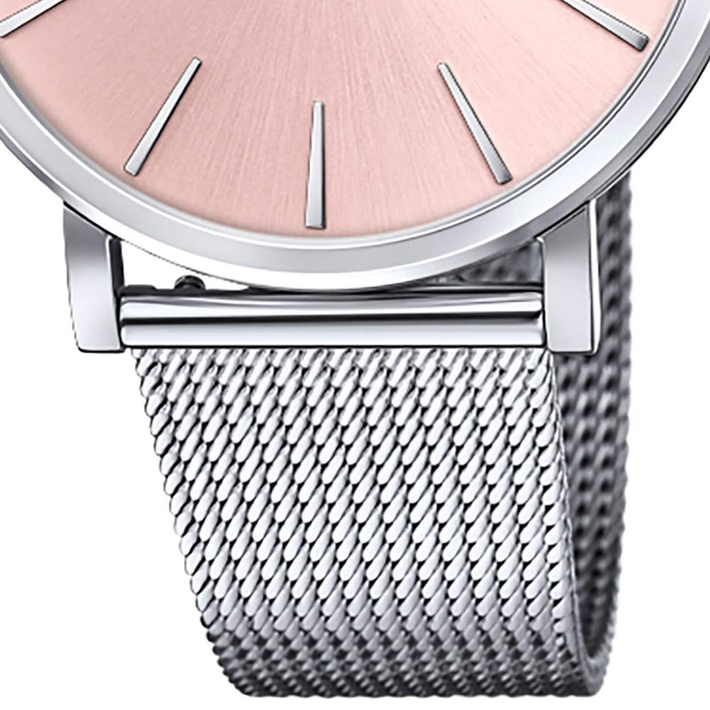 Lotus Reloj Mujer 18728/2 Minimalist Caja de Acero Inoxidable 316l Plateado Correa de Acero Inoxidable 316l Plateado