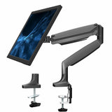 VIVO Soporte de Escritorio articulado de Aluminio Monitor único con Brazo neumático, se Adapta a Pantallas de hasta 32 Pulgadas, STAND-V001Q