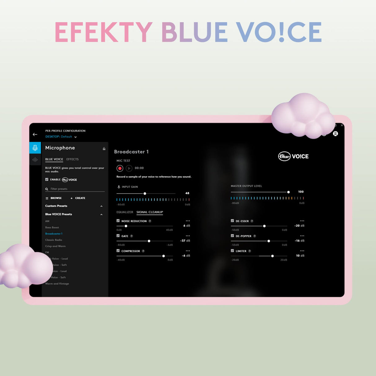 Logitech G Blue Yeti Micrófono USB para Streaming de Gaming, Software Blue VO!CE, PC, Podcast, Estudio, Mic para Ordenador, Temas únicos de Streamlabs, Acabado de Edición Especial - Rosa