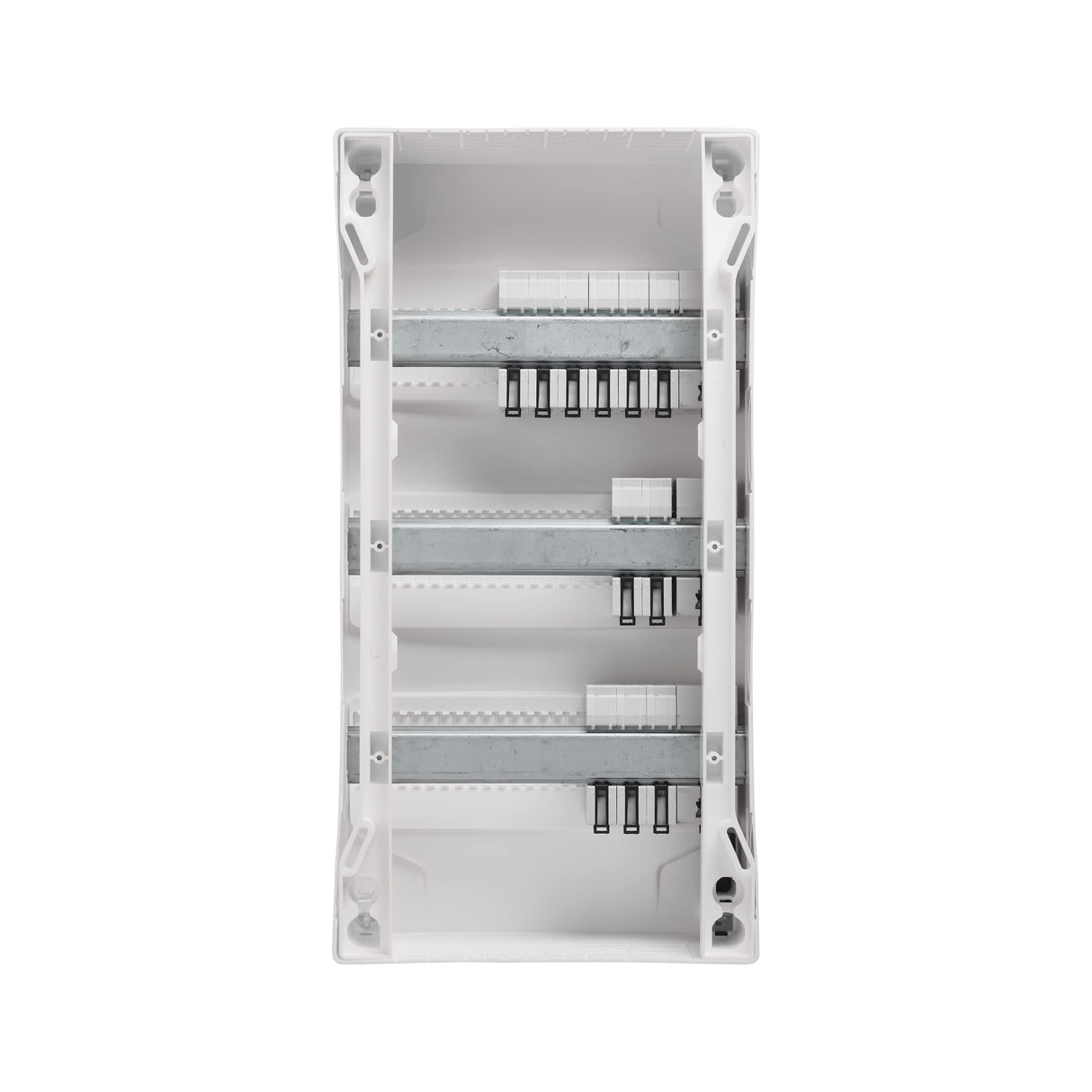 DEBFLEX - Armario pre-equipado 3 R 1xID 40A tipo A, 1xID 40A tipo AC,1xID 63A tipo AC - Paneles empotrados - Armarios modulares - Interiores pre-empotrados - 707649
