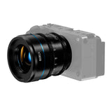 SIRUI Night Walker 24mm Lente de Cine con Enfoque Manual, Lente de Gran Apertura T1.2 con Montura S35 para E Montura Cameras, FX30, ZV-E10, A6400, A6700 (MS24E-B, Negro)
