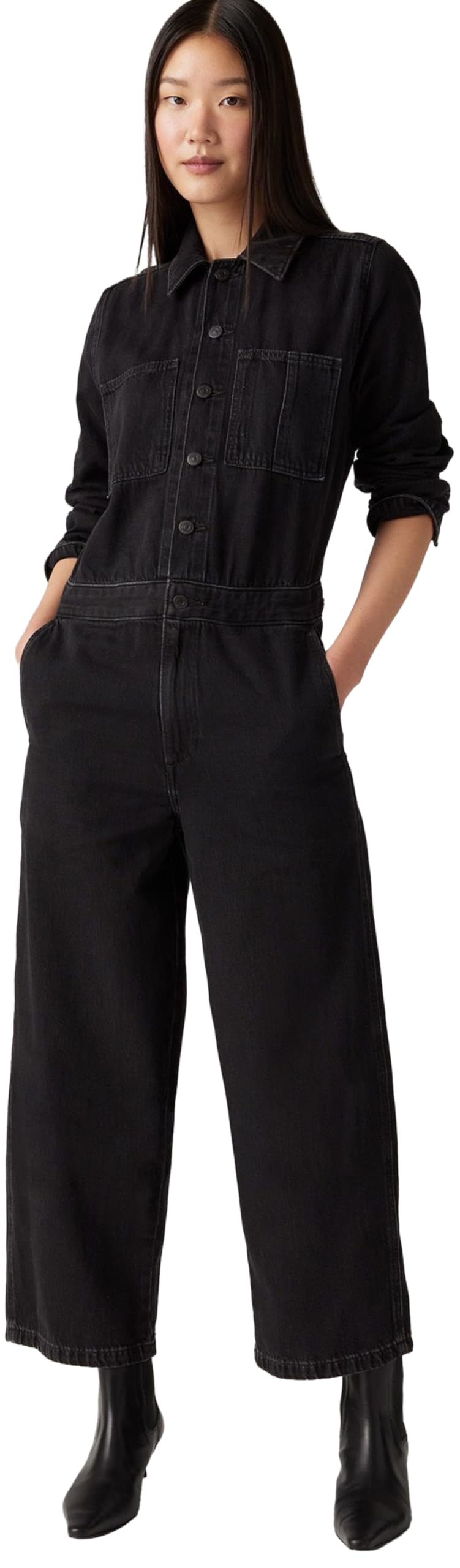 Levi's Iconic Jumpsuit Vestido, Capturing Moments, S Mujeres