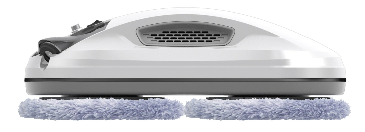 SMARTBOT Robot Limpiacristales - Bajo Consumo de Corriente (80W) - Limpiacristales eléctrico 3 años garantía 12 Trapos de Microfibra - Sistema de Navegación y Anticaída HOBOT-R3 Robot Limpiacristales