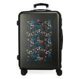 Roll Road Roll Road Gamers Maleta mediana Negro 46x65x23 cms Rígida ABS Cierre de combinación lateral 56 3 kgs 4 Ruedas dobles