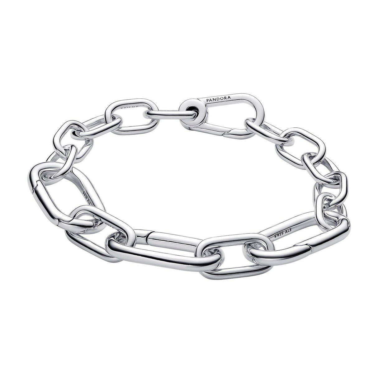 PANDORA Pulsera para mujer de plata 925 593854C00, 593854C00-4, Plata de ley, No es una piedra preciosa