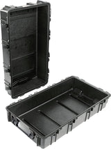 PELI 1780 contenedor de transporte profesional extremadamente resistente, IP67 estanco e impermeable al polvo, 216L de capacidad, fabricado en EE.UU., sin espuma, color negro