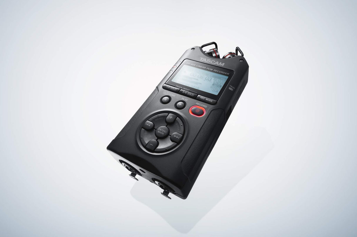 Tascam DR-40X grabadora de audio portátil de 4 pistas, usb2.0