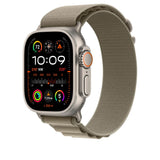 Apple Watch Band - Alpine Loop - 49 mm - Oliva - Talla S