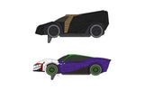 Micro Scalextric Juegos de Pistas de Carreras de Autos para niños a Partir de 4 años, Batman vs Joker: The Race for Gotham City, Pista de Coche alimentada por Pilas, vehículos de Juego para niños de