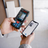 Bosch Professional Medidor Láser GLM 150-27 C (cámara integrada, batería de 3,6 V integrada, alcance: hasta 150 m, robusto, IP54, ±1,5 mm*, correa de sujeción, funda)