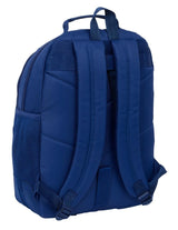 Safta F.C. BARCELONA NAVY BLUE - Mochila Escolar Infantil, Ideal para Niños de Diferentes Edades, Cómoda y Versátil, Calidad y Resistencia, 32x15x42 cm