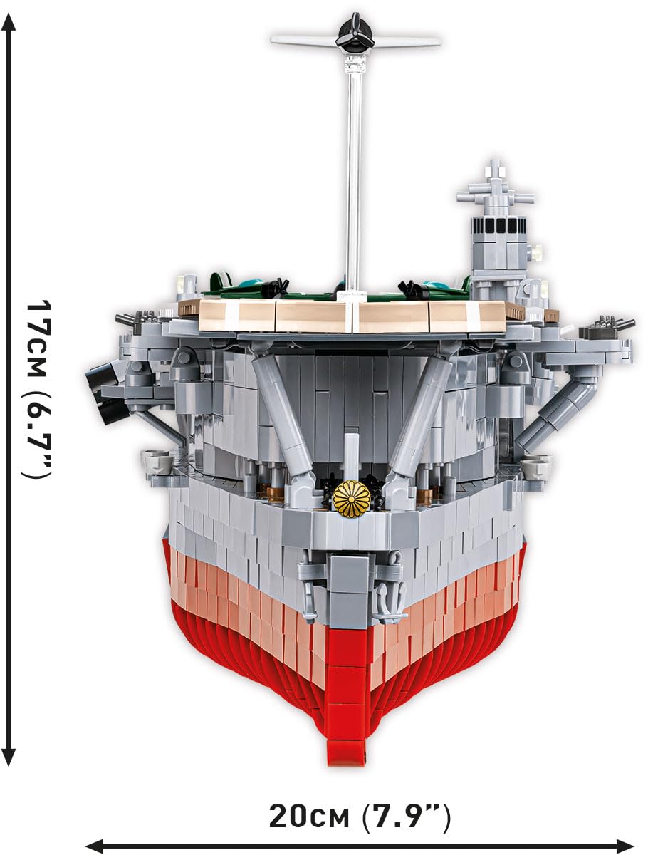COBI Juguete de construcción Akagi Aircraft Carrier