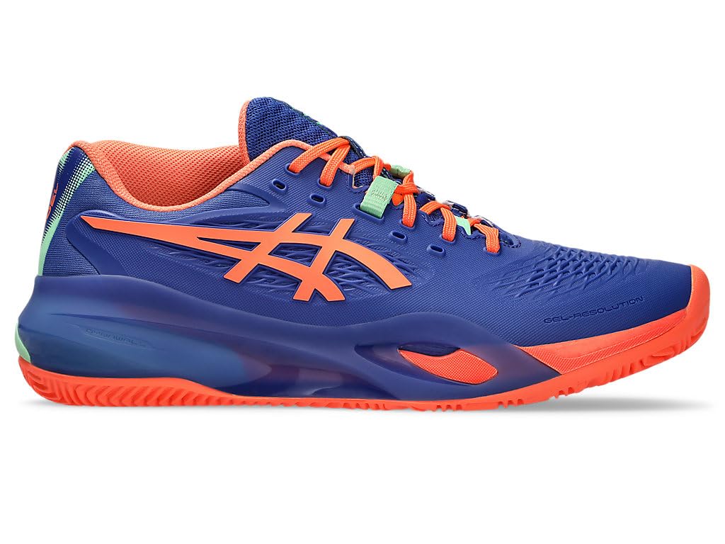 ASICS Gel-Resolution X Padel, Sneaker Hombre, Dark Cobalt Vivid Coral, 44 EU