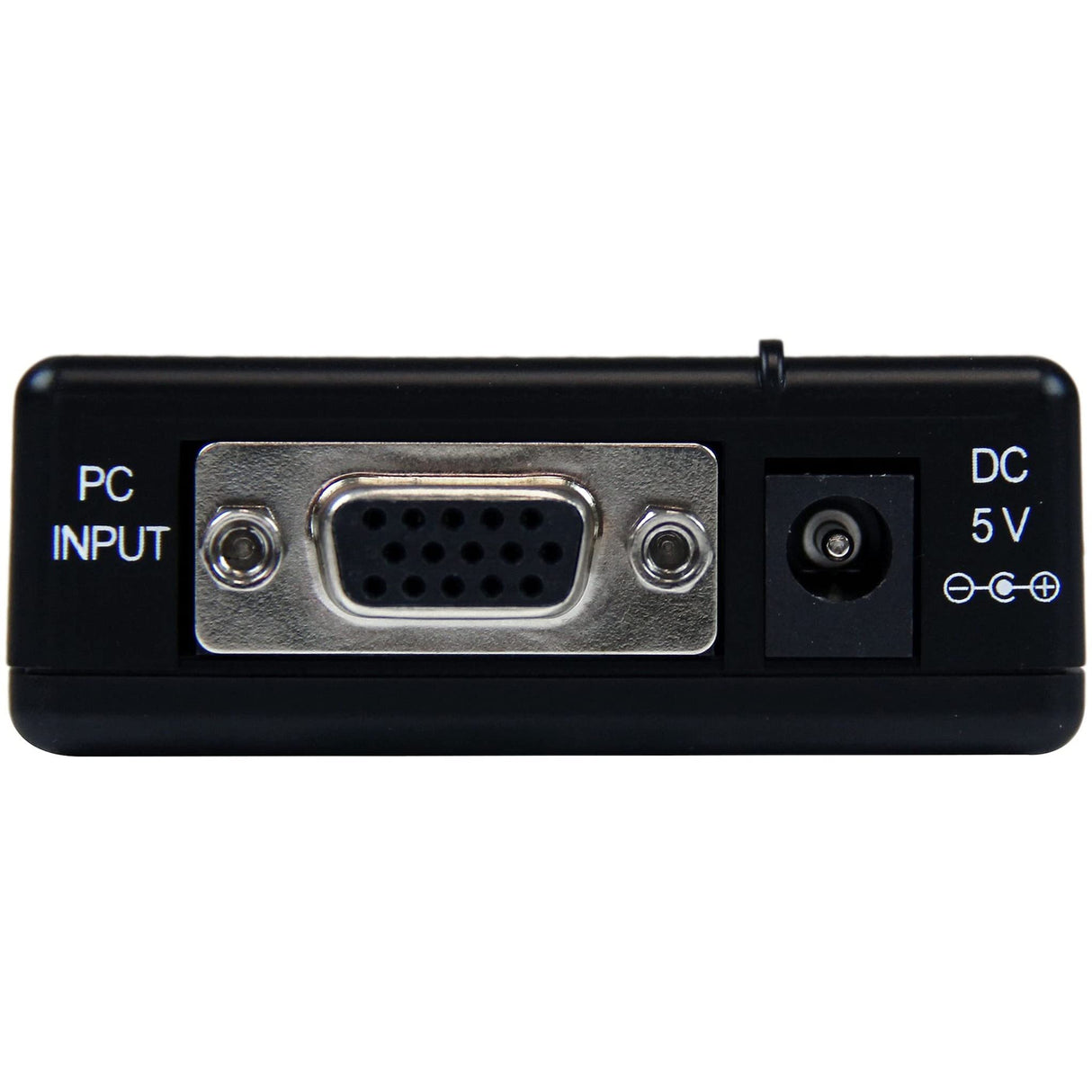 Startech VGA2VID - Conversor de VGA HD15 a vídeo Compuesto RCA o S-Video (Composite, convertidor PC a TV, 1600x1200)
