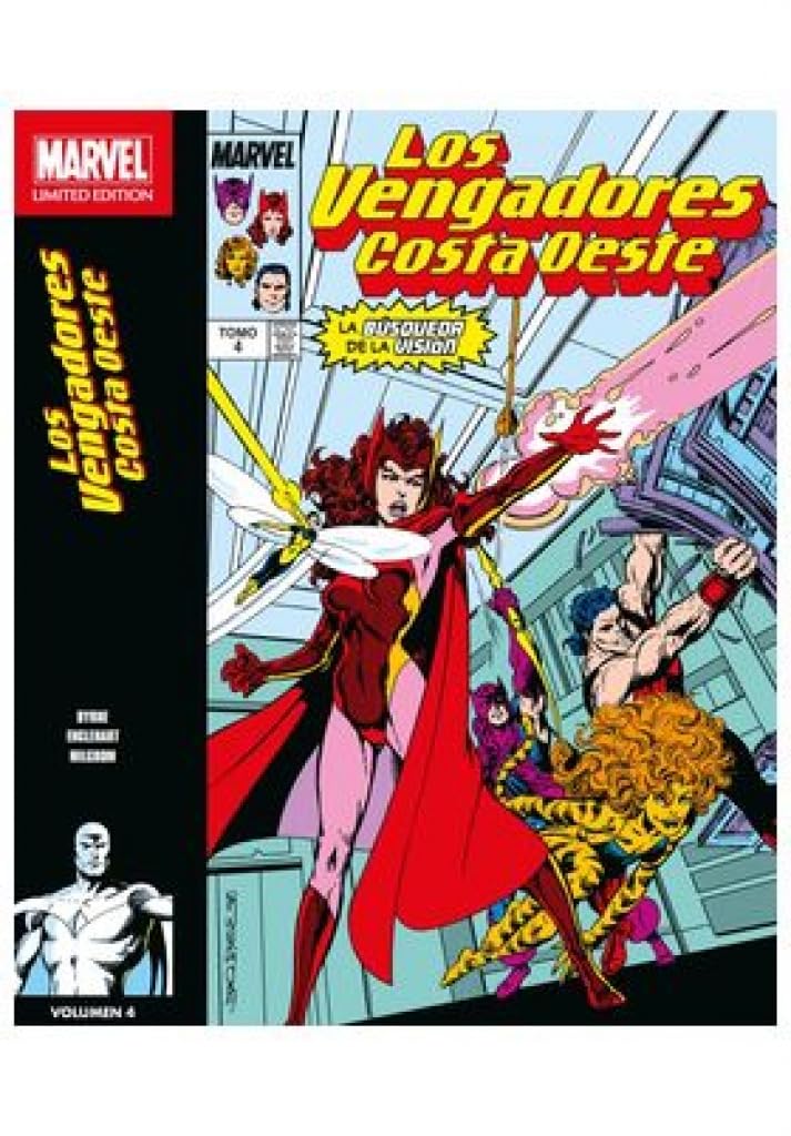 Marvel limited edition los vengadores costa oeste 4. la búsqueda de la visión