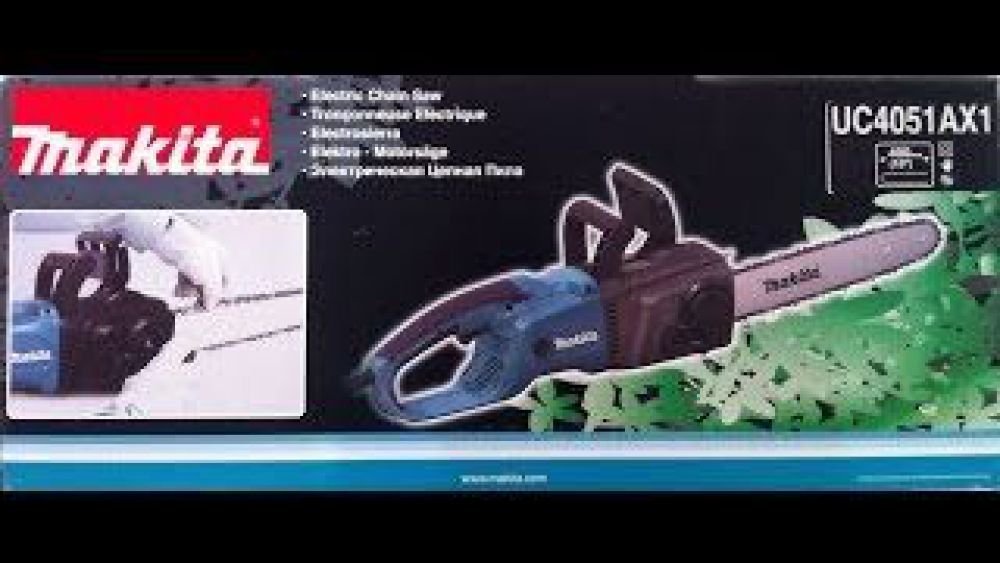 Makita UC4051AX1 - Motosierra eléctrica (35 cm, 2000 W)