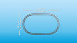 LEGO City Tren de Pasajeros de Alta Velocidad - Tren de Juguete Teledirigido - Luces, 2 Vagones, 24 Tramos de Vía y 6 Minifiguras - Regalo de Cumpleaños para Niños y Niñas de 7+ Años 60337