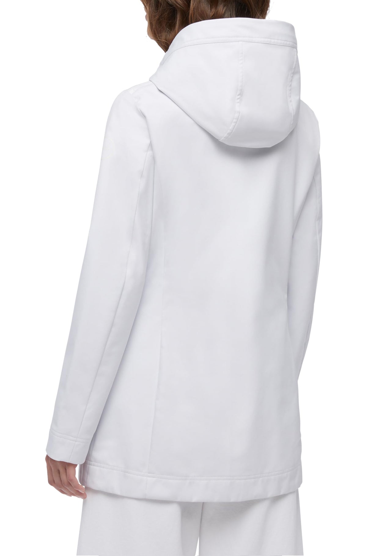 Geox W Spherica Parka 1 Chaqueta, Hochweiß, 44 para Mujer