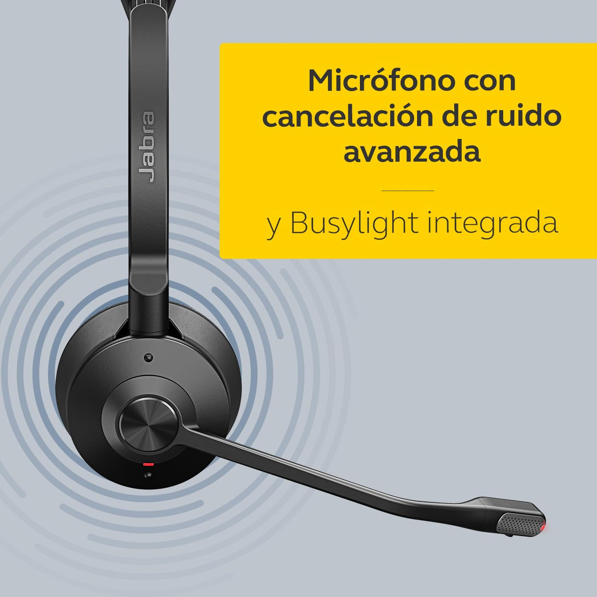 Jabra Engage 75 SE - Auriculares inalámbricos Bluetooth USB-A a USB-C Ideales para oficinas ruidosas, tecnología de micrófono Avanzada, Base de Carga, se Conecta a Dos Dispositivos
