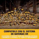 DEWALT Amoladora angular sin escobillas de 125 mm con interruptor tipo paleta de 18V XR - Solo herramienta en TSTAK, DCG406NT-XJ
