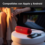 Beats Pill (Última versión)– Altavoz Bluetooth portátil, hasta 24 Horas de batería, Resistente al Agua, Compatible con Apple y Android, Sonido Potente para el hogar, Exteriores y Viajes– Rojo Fuego