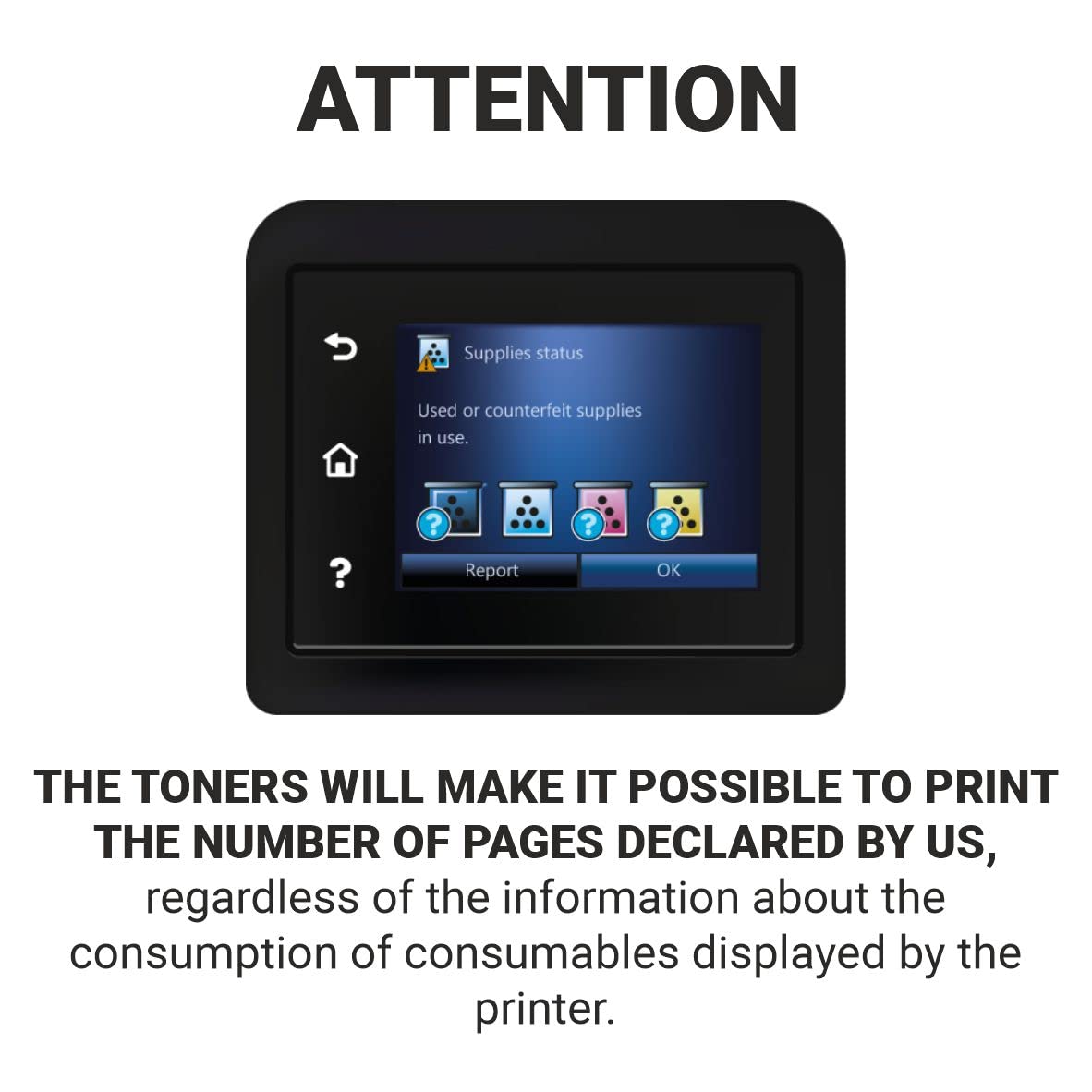 BLACK POINT Cartucho de Tóner para W2210X (207X) con Chip - Negro - para HP Color Laserjet Pro: MFP M282nw MFP M283fdn MFP M283fdw M255dw M255nw - Certificado TÜV
