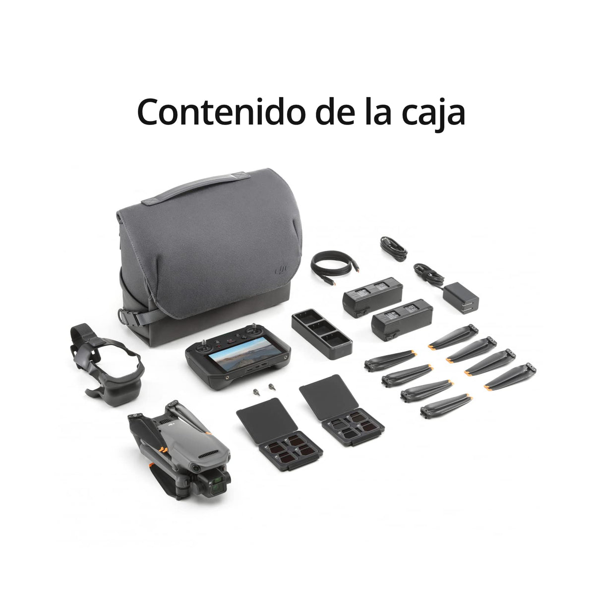 DJI Mavic 3 Cine Premium Combo - Dron con Mando a distancia, cámara Hasselblad CMOS 4/3, vídeo 5.1K, detección de obstáculos omnidireccional, 46 min de vuelo, Apple ProRes 422 HQ, Certificado C1