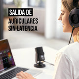 RØDE NT-USB - Micrófono, USB, 3.5 mm, negro