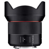 Rokinon AF - Lente de Gran Angular para Canon EF, 14 mm, F2.8 sellada contra el Clima, Color Negro (IO14AF-C)