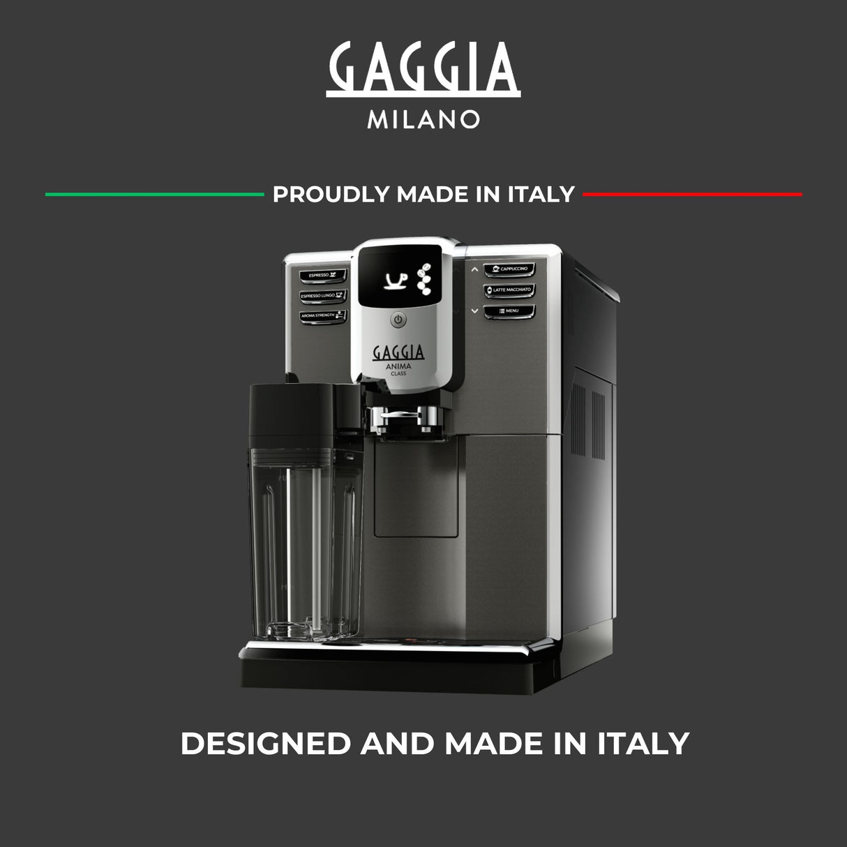 Gaggia RI8759/01 Anima Class Bean to Cup Fully Automatic Coffee Machine, Stainless Steel