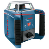 Bosch Professional Nivel láser giratorio GRL 400 H (uso con un solo botón, LR 45, alcance Ø: hasta 400m, en maletín)