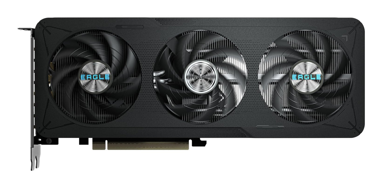 GIGABYTE GeForce RTX 5060 Eagle MAX OC 8G Tarjeta Gráfica – 8 GB GDDR7, 128 bits, PCI-E 5.0, frecuencia de núcleo 2550 MHz, 3 x DisplayPort, 1 x HDMI, NVIDIA DLSS 4, GV-N5060EAGLEMAX OC-8GD 1.0
