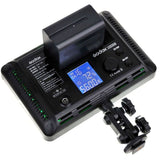 Godox LED308 C lámpara de vídeo con Temperatura de Color Ajustable Mando a Distancia (3300 K hasta 5600 K)