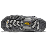 KEEN Headout Mid Waterproof, Botas de Senderismo Mujer, Steel Grey/Blue Heaven, 39 EU