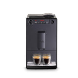Melitta Solo E950 - Cafetera superautomática compacta con modo doble taza para expreso, máquina de café con sistema de extracción de aroma, boquilla regulable y limpieza automática, 1,2 L, negro