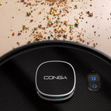 Cecotec Robot Aspirador y Friegasuelos Conga Eternal MAX X-Treme. Tecnología Láser, 3000 Pa, Autonomía 110 min, 3 Niveles de Potencia y Fregado, Cepillo Multifunción, App, Incluye 2 Mopas, 05843