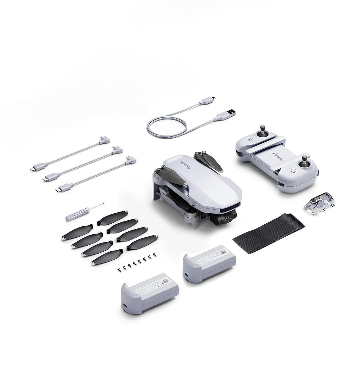 Potensic ATOM GPS Dron con Cámara 4K Adultos, Menos de 249g, 6km Transmisión, Estabilización en 3 ejes, 2 baterías para un tiempo máx. de vuelo de 64 min, regreso automático, QuickShots, C0