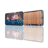 Derwent Lightfast Pencils Juego de 36 Lápices de Colores a Base de Aceite 100% Resistente a la Luz en 1 Caja Metálica