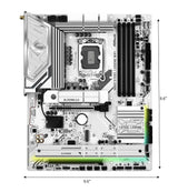 ASRock 90-MXBR30-A0UAYZ Mainboard - DDR5 (90-MXBR30-A0UAYZ)