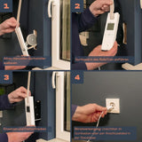 HOMEPILOT - RolloTron Premium Enrollador cinta eléctrico | Control conveniente persianas. Accesorio persianas Smart Home - ¡también apto instalaciones posteriores! Capacidad carga: 45 kg