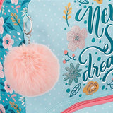 Movom Never Stop Dreaming Mochila Escolar con Carro Azul 31x42x13 cms Poliéster 16,93L