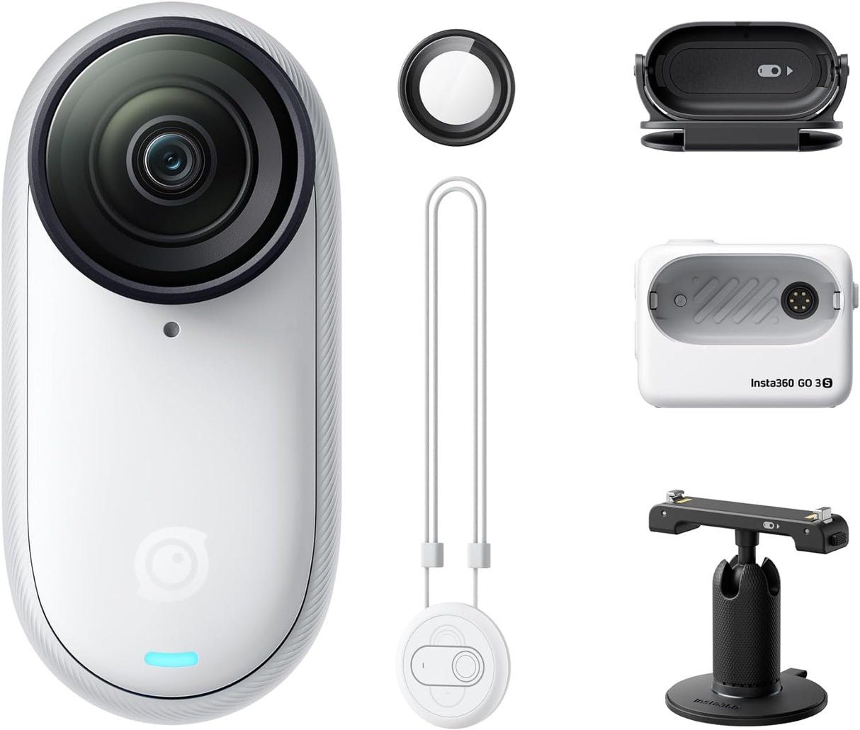 Insta360 GO3S con Memoria de 64 GB (Blanco)