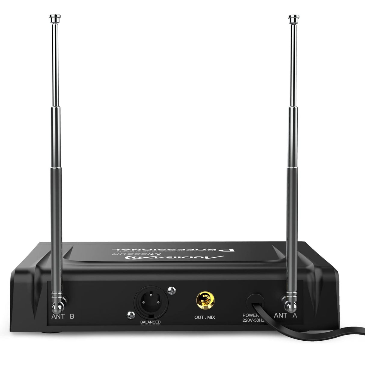Audibax Missouri 2500 Microfono inalambrico Profesional Doble Lavalier/Madona Frec. A