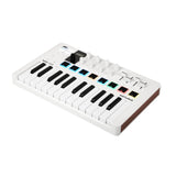 Arturia - MiniLab 3 - Controlador MIDI Universal para Producción Musical, con Paquete de Software Todo en Uno - 25 Teclas, 8 Almohadillas, white