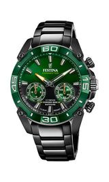Festina Reloj Hombre F20548/2 Connected Caja de Acero Inoxidable 316l Rosa Correa de Acero Inoxidable 316l Negro