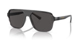 Dolce & Gabbana 0DG6134 Gafas, Transparent Grey/Black, 57 para Hombre