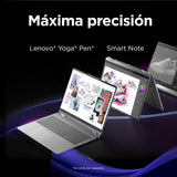 Lenovo Yoga 7 2-in-1 Gen 10 – Ordenador Portátil IA Convertible Táctil 14" OLED (Intel Core Ultra 5 226V, 16 GB RAM, 512 TB SSD, Wi-Fi 7, Win 11 Home, Copilot+ PC) Teclado QWERTY Español - Gris