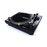 Reloop RP-1000 MK2 - Tocadiscos con transmisión por Correa para DJ y HiFi, Rango de variación Pitch +/-10%, Negro