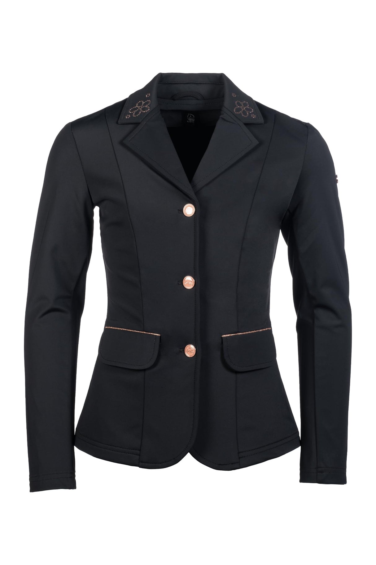 HKM Flora Chaqueta de competición para niños Negro 164